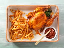 Full chicken + chips
